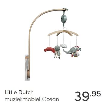 Aanbiedingen Little dutch muziekmobiel ocean - Little Dutch - Geldig van 15/11/2020 tot 21/11/2020 bij Baby & Tiener Megastore