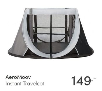 Aanbiedingen Aeromoov instant travelcot - Aeromoov - Geldig van 15/11/2020 tot 21/11/2020 bij Baby & Tiener Megastore