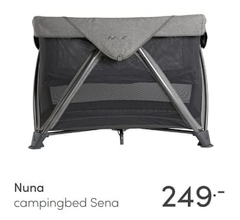 Aanbiedingen Nuna campingbed sena - Nuna - Geldig van 15/11/2020 tot 21/11/2020 bij Baby & Tiener Megastore
