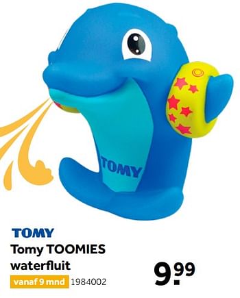 Aanbiedingen Tomy toomies waterfluit - Tomy - Geldig van 26/09/2020 tot 06/12/2020 bij Intertoys