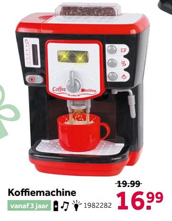 Aanbiedingen Koffiemachine - Huismerk - Intertoys - Geldig van 26/09/2020 tot 06/12/2020 bij Intertoys