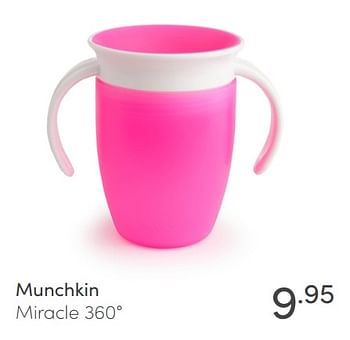 Aanbiedingen Munchkin miracle 360° - Munchkin - Geldig van 15/11/2020 tot 21/11/2020 bij Baby & Tiener Megastore