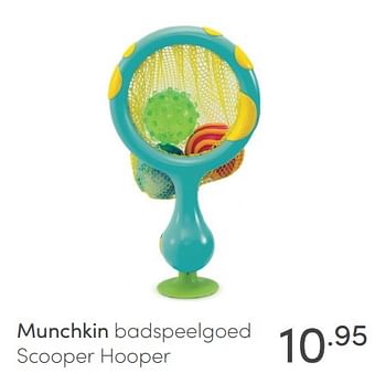 Aanbiedingen Munchkin badspeelgoed scooper hooper - Munchkin - Geldig van 15/11/2020 tot 21/11/2020 bij Baby & Tiener Megastore