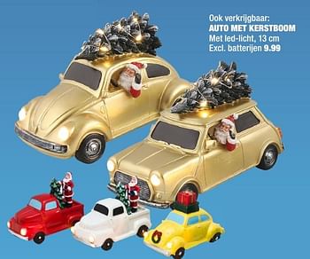 Aanbiedingen Auto met kerstboom - Huismerk - Big Bazar - Geldig van 16/11/2020 tot 29/11/2020 bij Big Bazar