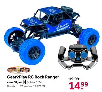 Aanbiedingen Gear2play rc rock ranger - Gear2Play - Geldig van 26/09/2020 tot 06/12/2020 bij Intertoys
