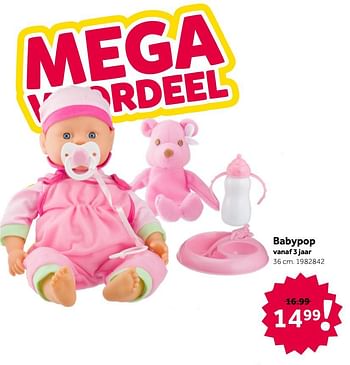 Aanbiedingen Babypop - Huismerk - Intertoys - Geldig van 26/09/2020 tot 06/12/2020 bij Intertoys