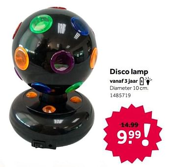 Aanbiedingen Disco lamp - Huismerk - Intertoys - Geldig van 26/09/2020 tot 06/12/2020 bij Intertoys