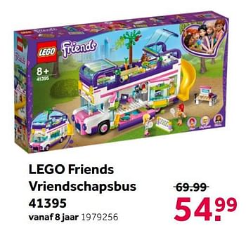 Aanbiedingen Lego friends vriendschapsbus 41395 - Lego - Geldig van 26/09/2020 tot 06/12/2020 bij Intertoys