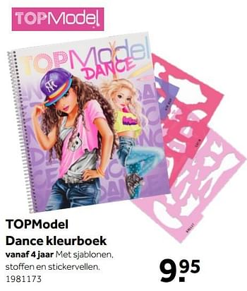 Aanbiedingen Topmodel dance kleurboek - Top Model - Geldig van 26/09/2020 tot 06/12/2020 bij Intertoys