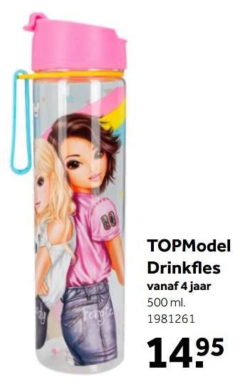 Aanbiedingen Topmodel drinkfles - Top Model - Geldig van 26/09/2020 tot 06/12/2020 bij Intertoys