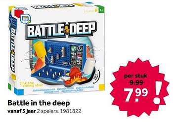 Aanbiedingen Battle in the deep - Grafix - Geldig van 26/09/2020 tot 06/12/2020 bij Intertoys