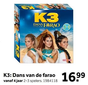 Aanbiedingen K3: dans van de farao - K3 - Geldig van 26/09/2020 tot 06/12/2020 bij Intertoys