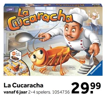 Aanbiedingen La cucaracha - Ravensburger - Geldig van 26/09/2020 tot 06/12/2020 bij Intertoys