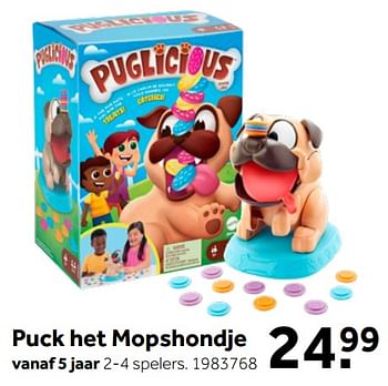 Aanbiedingen Puck het mopshondje - Mattel - Geldig van 26/09/2020 tot 06/12/2020 bij Intertoys