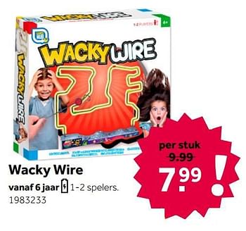 Aanbiedingen Wacky wire - Grafix - Geldig van 26/09/2020 tot 06/12/2020 bij Intertoys