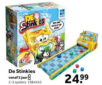 Aanbiedingen De stinkies - Megableu - Geldig van 26/09/2020 tot 06/12/2020 bij Intertoys