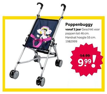 Aanbiedingen Poppenbuggy - Huismerk - Intertoys - Geldig van 26/09/2020 tot 06/12/2020 bij Intertoys