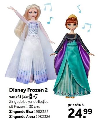 Aanbiedingen Disney frozen 2 - Disney  Frozen - Geldig van 26/09/2020 tot 06/12/2020 bij Intertoys