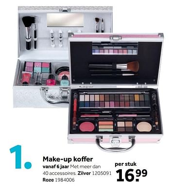 Aanbiedingen Make-up koffer - Huismerk - Intertoys - Geldig van 26/09/2020 tot 06/12/2020 bij Intertoys