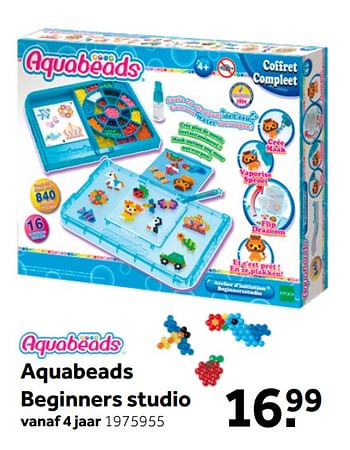 Aanbiedingen Aquabeads beginners studio - Aquabeads - Geldig van 26/09/2020 tot 06/12/2020 bij Intertoys