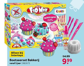 Aanbiedingen Boetseerset bakkerij - craze - Geldig van 26/09/2020 tot 06/12/2020 bij Intertoys