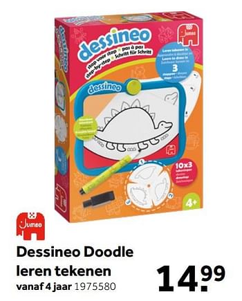 Aanbiedingen Dessineo doodle leren tekenen - Jumbo - Geldig van 26/09/2020 tot 06/12/2020 bij Intertoys