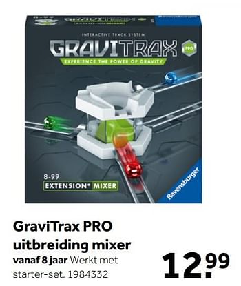 Aanbiedingen Gravitrax pro uitbreiding mixer - Ravensburger - Geldig van 26/09/2020 tot 06/12/2020 bij Intertoys