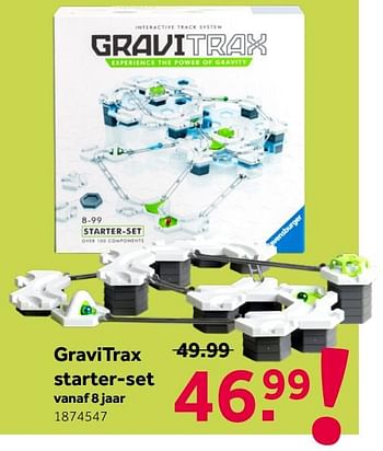 Aanbiedingen Gravitrax starter-set - Ravensburger - Geldig van 26/09/2020 tot 06/12/2020 bij Intertoys