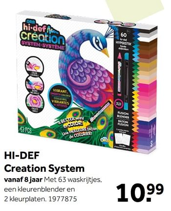 Aanbiedingen Hi-def creation system - orb - Geldig van 26/09/2020 tot 06/12/2020 bij Intertoys