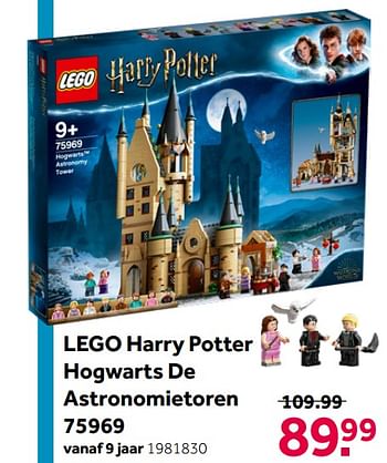 Aanbiedingen Lego harry potter hogwarts de astronomietoren 75969 - Lego - Geldig van 26/09/2020 tot 06/12/2020 bij Intertoys