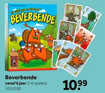 Aanbiedingen Beverbende - 999games - Geldig van 26/09/2020 tot 06/12/2020 bij Intertoys