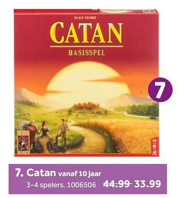 Aanbiedingen Catan - 999games - Geldig van 26/09/2020 tot 06/12/2020 bij Intertoys