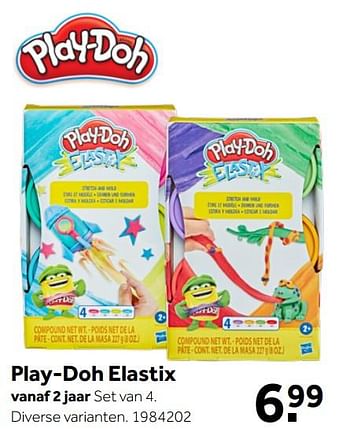 Aanbiedingen Play-doh elastix - Play-Doh - Geldig van 26/09/2020 tot 06/12/2020 bij Intertoys