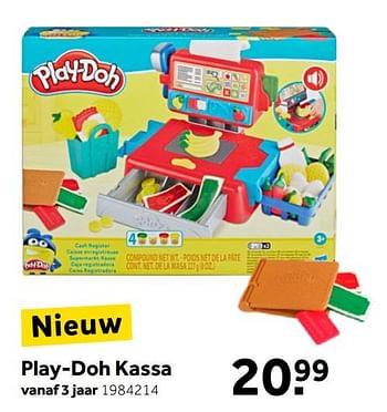 Aanbiedingen Play-doh kassa - Play-Doh - Geldig van 26/09/2020 tot 06/12/2020 bij Intertoys