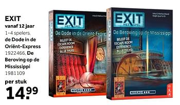 Aanbiedingen Exit - 999games - Geldig van 26/09/2020 tot 06/12/2020 bij Intertoys