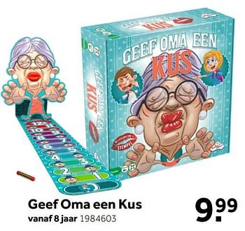 Aanbiedingen Geef oma een kus - Identity Games - Geldig van 26/09/2020 tot 06/12/2020 bij Intertoys