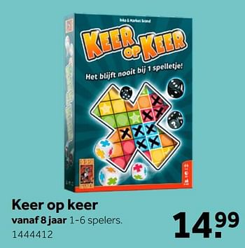 Aanbiedingen Keer op keer - 999games - Geldig van 26/09/2020 tot 06/12/2020 bij Intertoys