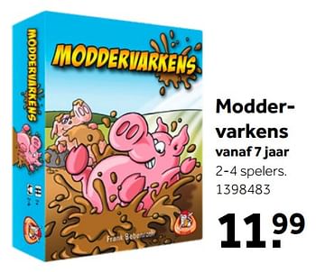 Aanbiedingen Moddervarkens - White Goblin Games - Geldig van 26/09/2020 tot 06/12/2020 bij Intertoys