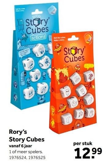 Aanbiedingen Rory`s story cubes - Zygomatic - Geldig van 26/09/2020 tot 06/12/2020 bij Intertoys