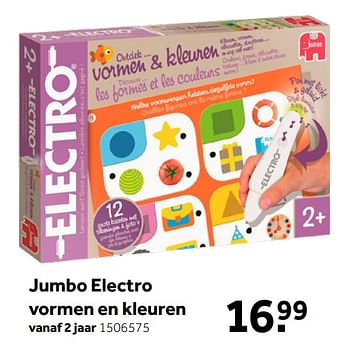 Aanbiedingen Jumbo electro vormen en kleuren - Jumbo - Geldig van 26/09/2020 tot 06/12/2020 bij Intertoys