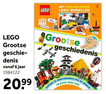 Aanbiedingen Lego grootse geschie-denis - Lego - Geldig van 26/09/2020 tot 06/12/2020 bij Intertoys