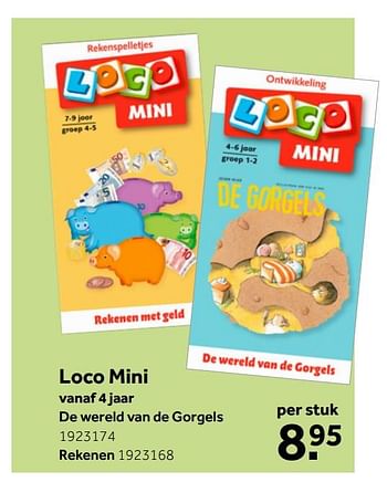 Aanbiedingen Loco mini de wereld van de gorgels - Loco - Geldig van 26/09/2020 tot 06/12/2020 bij Intertoys
