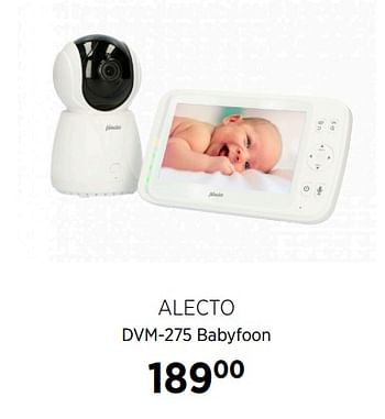 Aanbiedingen Alecto dvm-275 babyfoon - Alecto - Geldig van 16/11/2020 tot 14/12/2020 bij Babypark