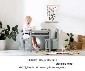 Aanbiedingen Europe baby basic ii stoeltje - Europe baby - Geldig van 16/11/2020 tot 14/12/2020 bij Babypark