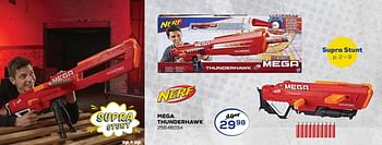 Aanbiedingen Mega thunderhawk - Hasbro - Geldig van 28/10/2020 tot 08/12/2020 bij Supra Bazar
