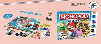 Aanbiedingen Monopoly gamer - Hasbro - Geldig van 28/10/2020 tot 08/12/2020 bij Supra Bazar