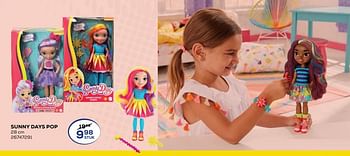 Aanbiedingen Sunny days pop - Mattel - Geldig van 28/10/2020 tot 08/12/2020 bij Supra Bazar