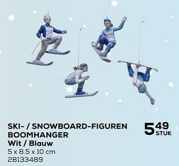 Aanbiedingen Ski- - snowboard-figuren boomhanger - Huismerk - Supra Bazar - Geldig van 28/10/2020 tot 08/12/2020 bij Supra Bazar