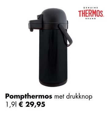 Aanbiedingen Thermos pompthermos - Thermos - Geldig van 30/11/2020 tot 21/12/2020 bij Multi Bazar