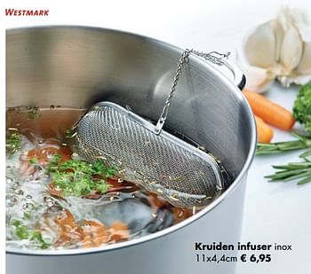 Aanbiedingen Kruiden infuser - Westmark - Geldig van 30/11/2020 tot 21/12/2020 bij Multi Bazar